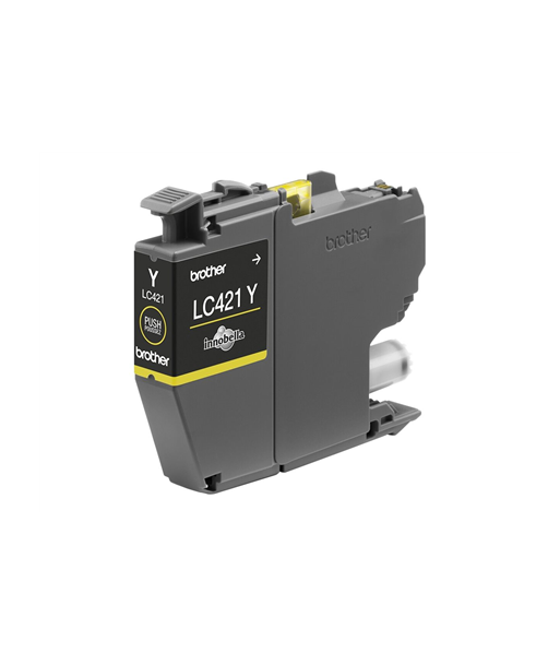 Brother LC421Y Kollane Tindikassett Brother LC421Y Kollane Tindikassett