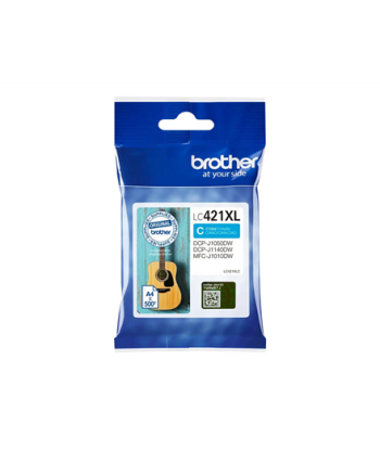 Brother LC421XLC High Yield Cyan Ink Cartridge