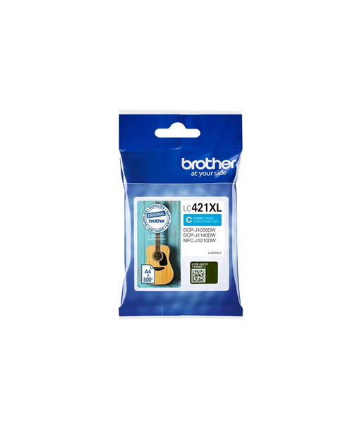 Brother LC421XLC Ink Cartridge, Cyan | Brother