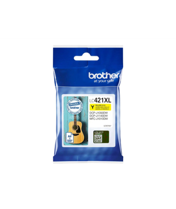 Желтый картридж Brother LC421XLY