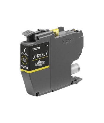 Brother LC421XLY Ink Cartridge, Yellow | Brother