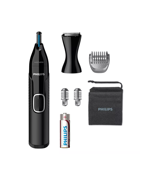Philips, NT5650/16, Nose, Ear, Eyebrow and Detail Hair Trimmer, Nose, Ear, Eyebrow and Detail Hair Trimmer, Black