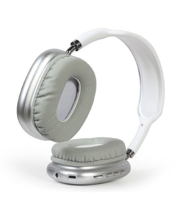 Gembird BHP-LED-02-W Bluetooth LED Наушники - Белый