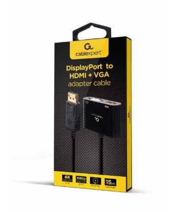 I/O ADAPTER DISPLAYP. TO HDMI/VGA A-DPM-HDMIFVGAF-01 GEMBIRD