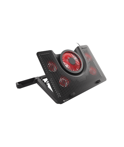 GENESIS Laptop cooling pad, OXID 550 15.6-17.3 5 FANS, LED LIGHT, 1 USB