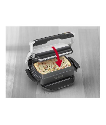 Tefal XA725870 OptiGrill Elite Snack and baking accessory, Black