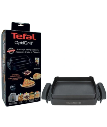 Tefal XA725870 OptiGrill Elite Snack and baking accessory, Black