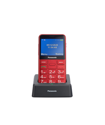 Panasonic   KX-TU155EXBN   Red   2.4 "   TFT-LCD   MB   microSD/microSDHC MB   Bluetooth   USB version micro USB   Built-in