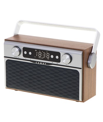 Camry   CR 1183   Bluetooth Radio   16 W   AUX in   Wooden