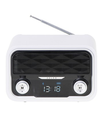 Adler AD 1185 Bluetooth Радио AUX вход - Белый