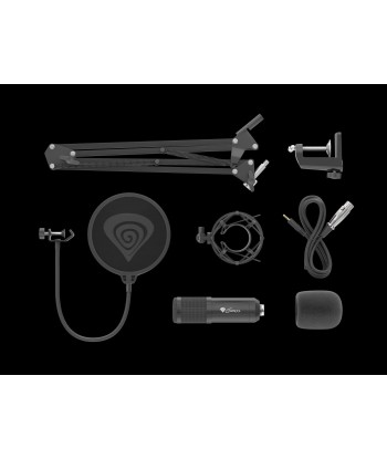 Genesis, Gaming Microphone, Radium 300, Black, Wired