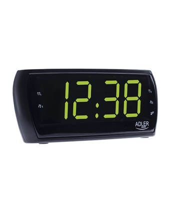 Adler   AD 1121   Alarmclock Radio   Black   Alarm function