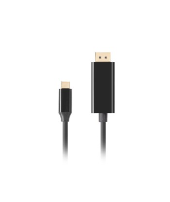 Lanberg USB-C to DisplayPort Cable, 1.8 m 4K/60Hz, Black, Lanberg, USB-C to DisplayPort Cable, Black, 1.8 m