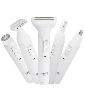 Trimmer Camry Multi Function Set, 5in1 CR 2935 Cordless Number of length steps 1 White