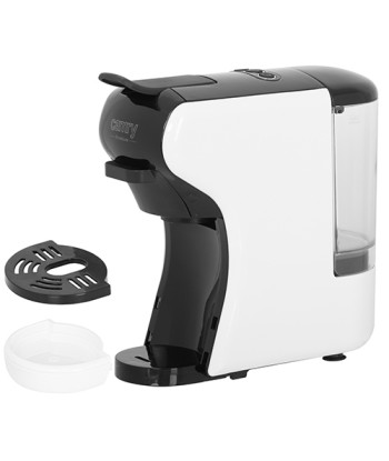 Camry, Multi-capsule Espresso machine, CR 4414, Pump pressure 19 bar, Ground/Capsule, 1450 W, White/Black