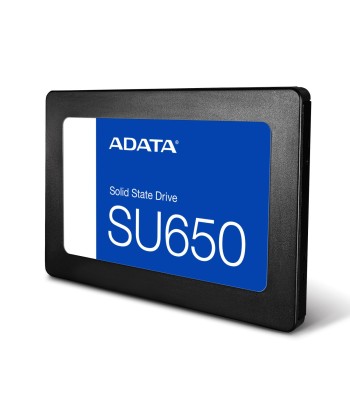 ADATA Ultimate SU650 2000 GB SSD form factor 2.5" SSD interface SATA 6Gb/s Read speed 520 MB/s Write speed 450 MB/s