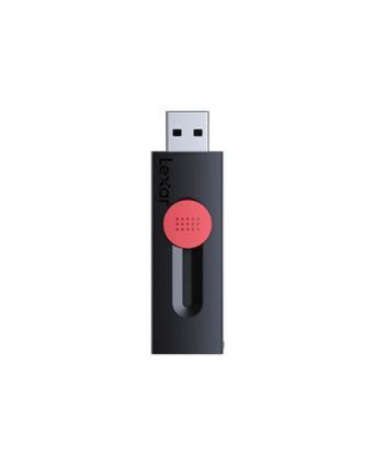 Lexar JumpDrive D300 128GB USB 3.2 Gen 1 Flash Drive - Black/Red