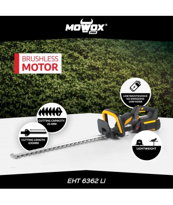 MoWox 62V Excel Series EHT 6362 Li Akuga Heitrimmer