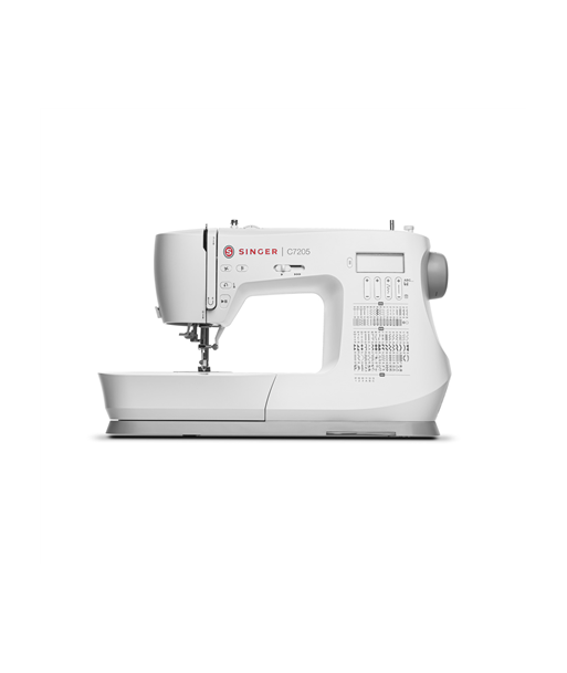 Singer Sewing Machine C7205 Number of stitches 200, Number of buttonholes 8, White
