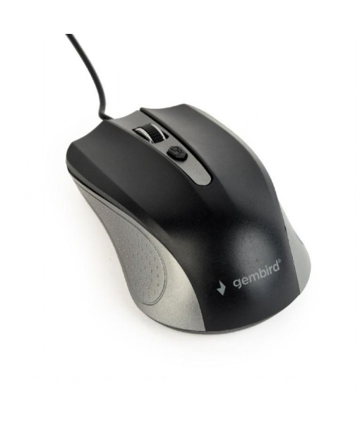 Gembird MUS-4B-01-GB USB optiline hiir - hall/must Gembird MUS-4B-01-GB USB optiline hiir - hall/must