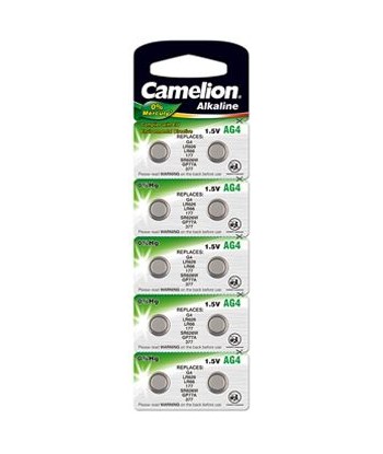 Camelion, AG4/LR66/LR626/377, Alkaline Buttoncell, 10 pc(s)