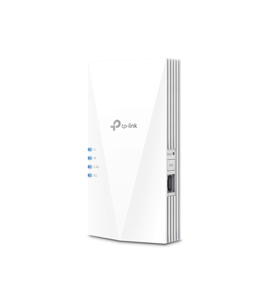 TP-LINK, AX1800 Wi-Fi 6 Range Extender, RE600X, 802.11ax, 2.4GHz/5GHz, Ethernet LAN (RJ-45) ports 1, MU-MiMO Yes, no PoE