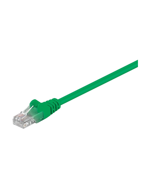 Goobay CAT 5e patch cable, U/UTP 68338 Green