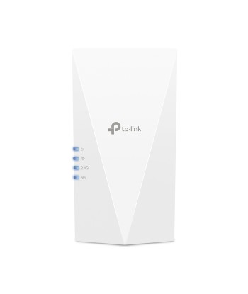 TP-LINK, AX1800 Wi-Fi 6 Range Extender, RE600X, 802.11ax, 2.4GHz/5GHz, Ethernet LAN (RJ-45) ports 1, MU-MiMO Yes, no PoE