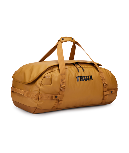 Thule Chasm 70L Duffel - Golden Brown: Your Ultimate Adventure Companion Thule Chasm 70L Duffel - Golden Brown: Your Ultimate Adventure Companion