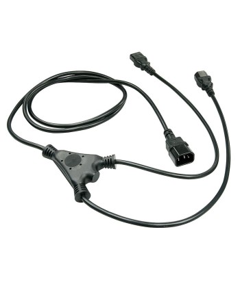 CABLE POWER C14 TO 2 X C13/1M 30363 LINDY