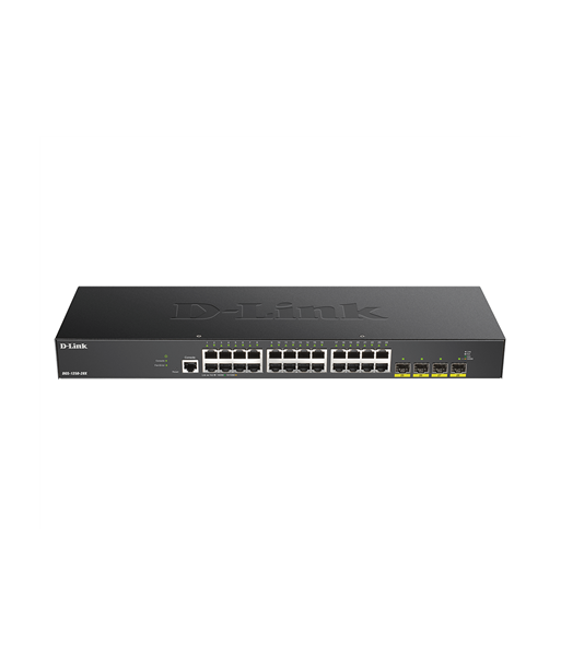D-Link 10-Gigabit Smart Managed Switch DGS-1250-28X/E Web managed, Rackmountable, 1 Gbps (RJ-45) ports quantity 24 D-Link 10-Gigabit Smart Managed Switch DGS-1250-28X/E Web managed, Rackmountable, 1 Gbps (RJ-45) ports quantity 24