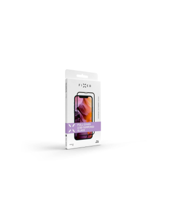 Täielik kattega karastatud klaasist ekraanikaitse Infinix Smart 7 HD - Must