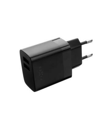Fixed | Dual USB Travel Charger 17W | FIXC17N-2U-BK