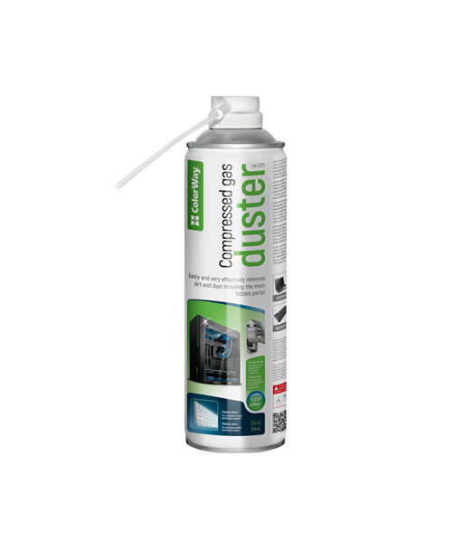 Сжатый воздух ColorWay CW-3375 750 ml, Duster Сжатый воздух ColorWay CW-3375 750 ml, Duster
