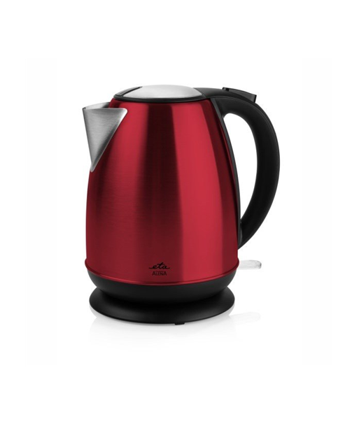 Veekeetja ETA, 359090010, Standard, 2200 W, 1.7 L, Stainless steel, 360° rotational base, Red