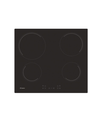 Candy, Hob, CH64CCB/4U2, Vitroceramic, Number of burners/cooking zones 4, Touch, Black
