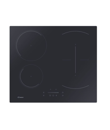 Pliidiplaat Candy CTP643C/YEP Induction Number of burners/cooking zones 4 Touch Timer Black
