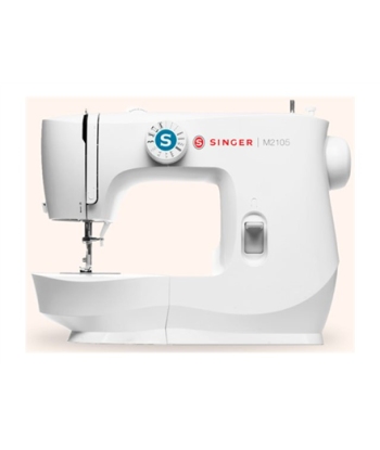 Õmblusmasin Singer, M2105, Number of stitches 8, Number of buttonholes 1, White