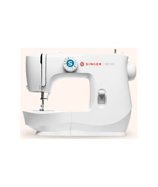 Õmblusmasin Singer, M2105, Number of stitches 8, Number of buttonholes 1, White