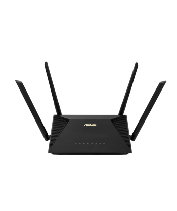 Wireless Router ASUS Wireless Router 1800 Mbps Wi-Fi 6 USB 1 WAN 3x10/100/1000M Number of antennas 4 RT-AX53U