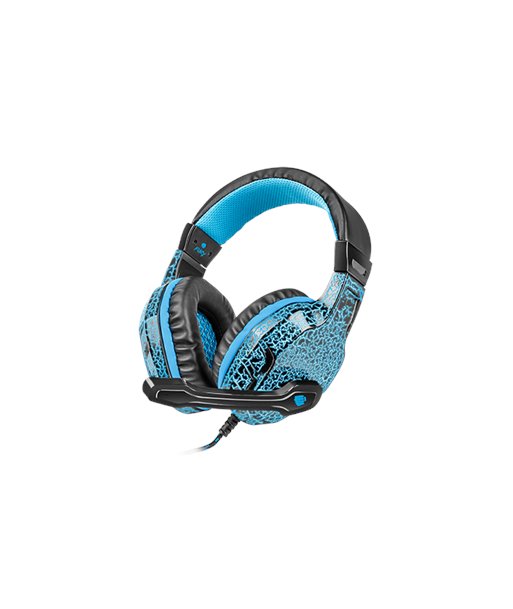 Fury Hellcat NFU-0863 Wired Gaming Headset - Black/Blue Fury Hellcat NFU-0863 Wired Gaming Headset - Black/Blue
