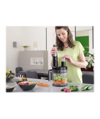 Blender MultiQuick 9 MQ9187XLI 1200 W Number of speeds 3 Black/Stainless Steel
