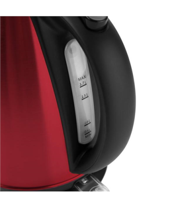Veekeetja ETA, 359090010, Standard, 2200 W, 1.7 L, Stainless steel, 360° rotational base, Red