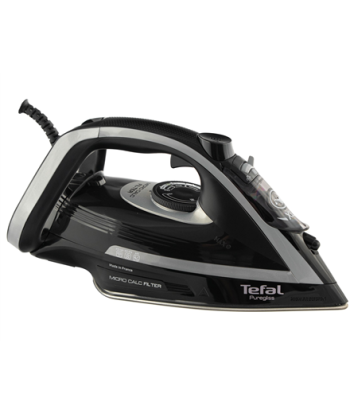 Tefal FV8062 Puregliss Iron, Black/Grey | TEFAL