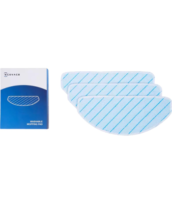 Ecovacs   Washable Mopping Pad   3 pc(s)   Blue
