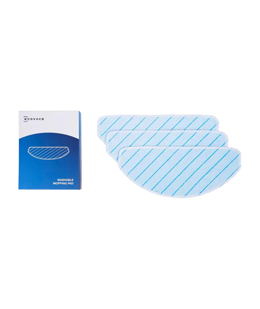 Ecovacs Washable Mopping Pad 3 pc(s) Blue Ecovacs Washable Mopping Pad 3 pc(s) Blue