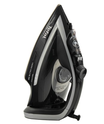 Tefal FV8062 Puregliss Iron, Black/Grey | TEFAL