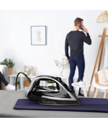Tefal FV8062 Puregliss Iron, Black/Grey | TEFAL