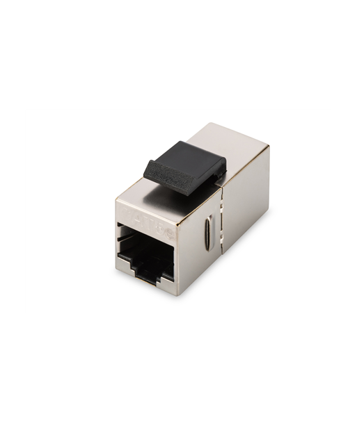 Digitus CAT 5e modular coupler, shielded RJ45 to RJ45, for panel connection