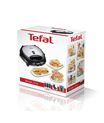 TEFAL SW614831 Võileivagrill - 700W, 3 plaati, must/roostevaba teras